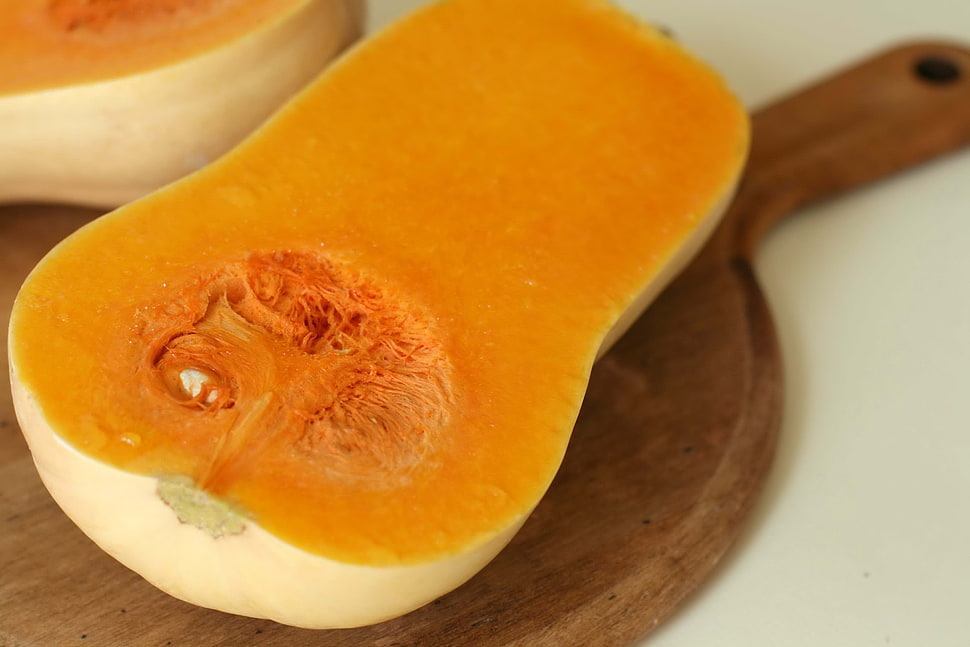 sliced squash HD wallpaper